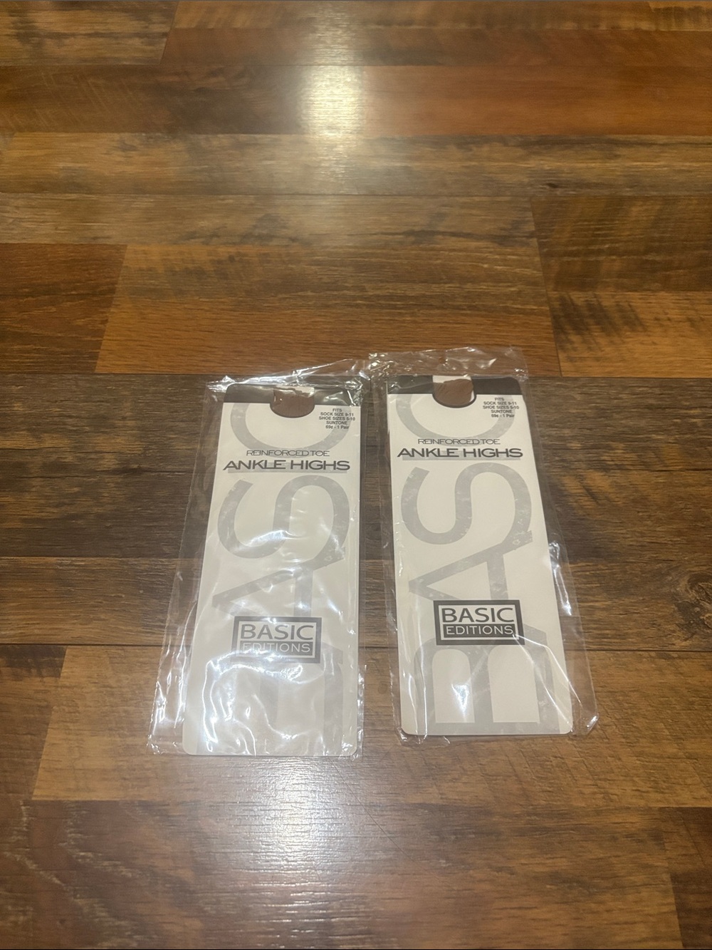 Basic Editions Ankle Highs Socks - 2 Pack